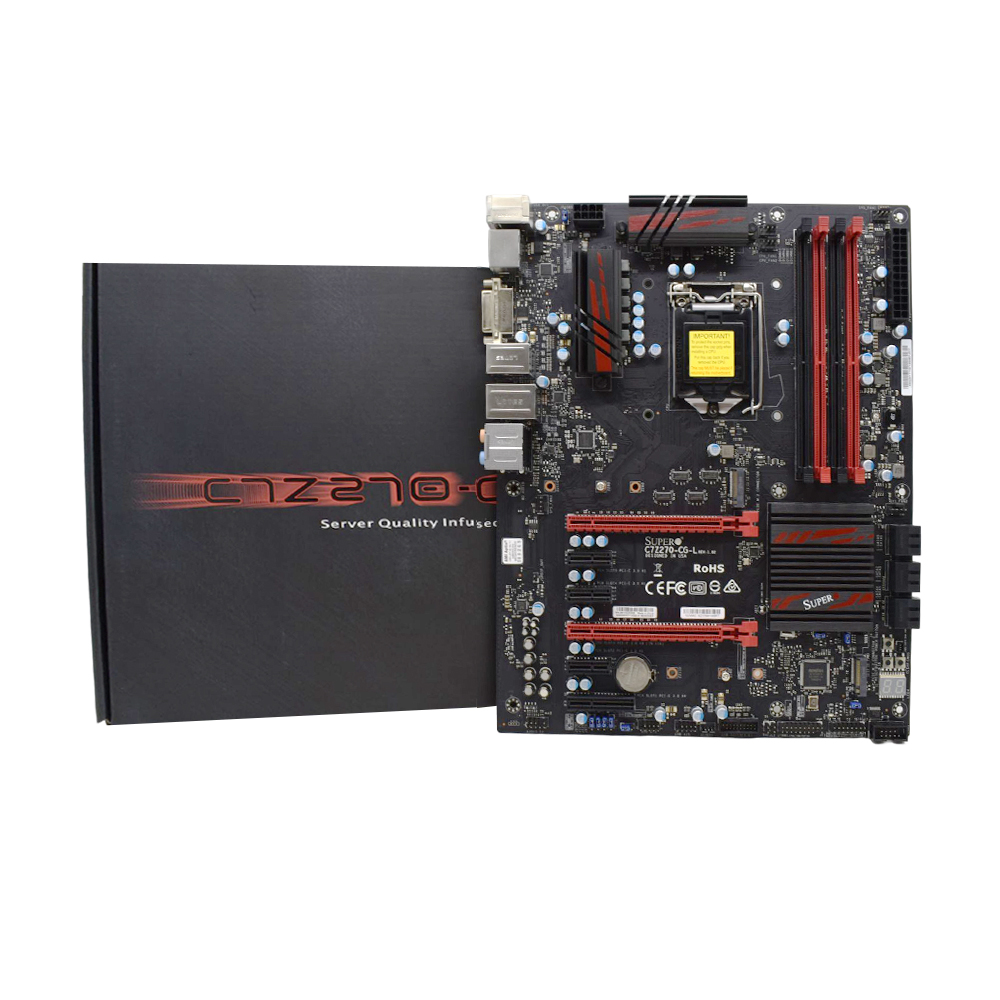 Intel Cpu Core I9 - Новая материнская плата Supermicro C7Z270-CG-L Z270