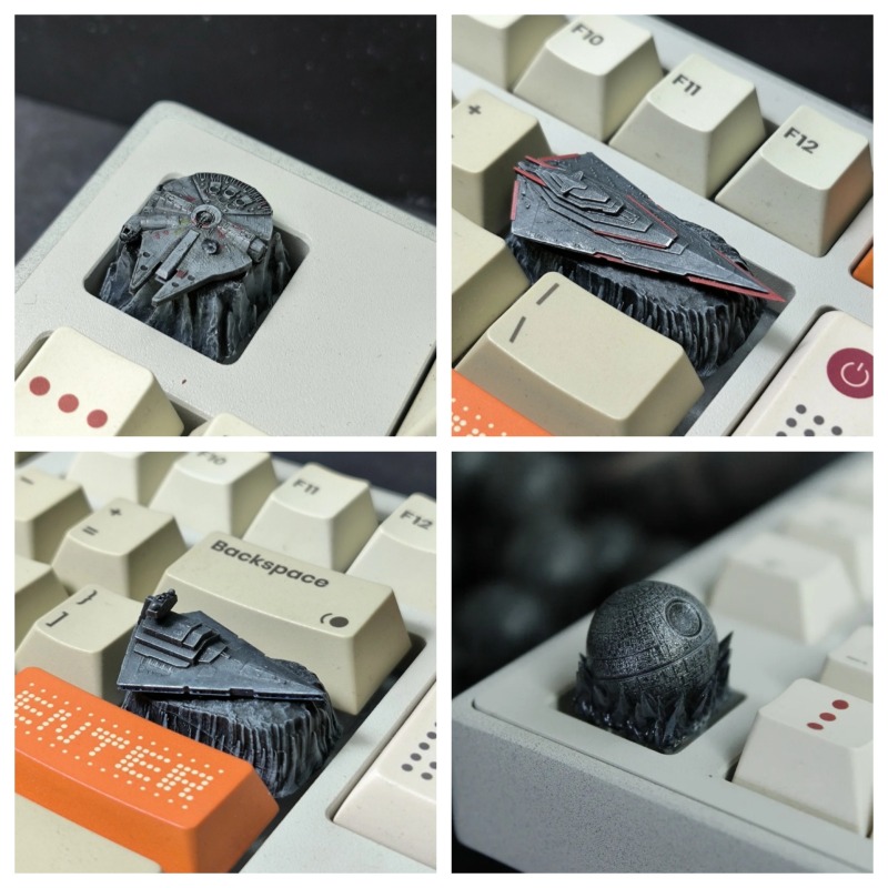 Gaming Accessories To 3D Print - Оригинальный кастомный 3D-печатный кейкап из смолы