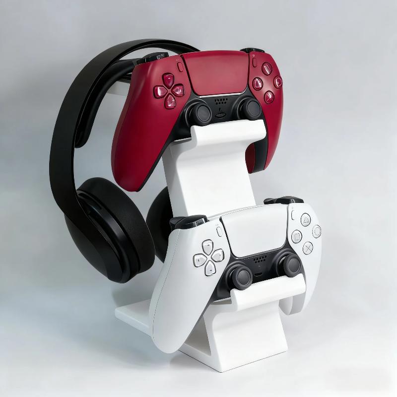 Gaming Accessories Setup - ● Подставка для контроллеров 3-в-1 для