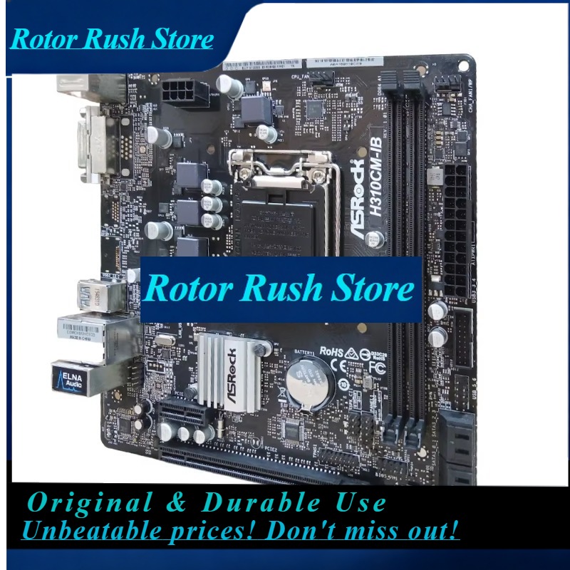 Intel Cpu Core I9 - Материнская плата RoRuSASRock H310CM-HDVM с поддержкой