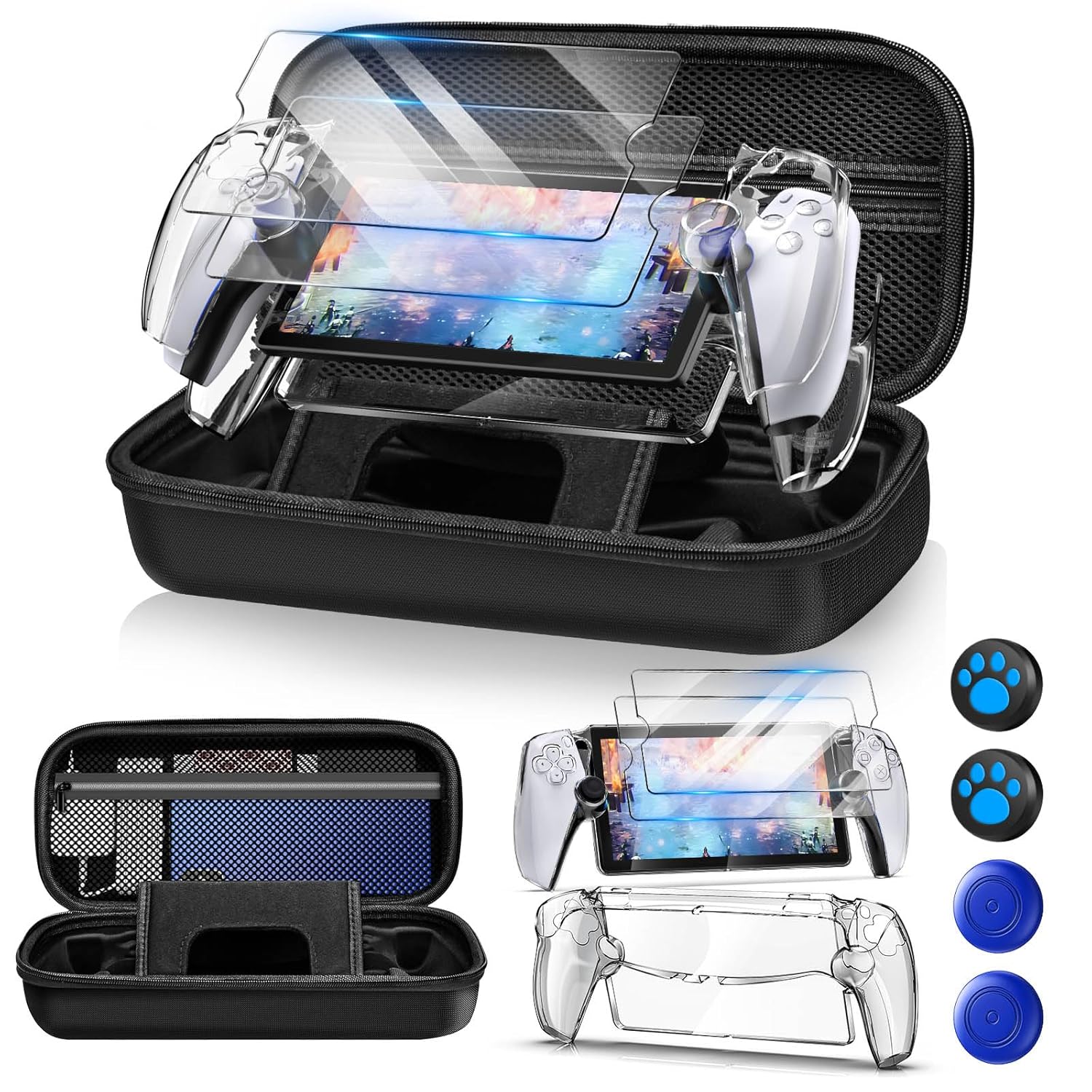 Gaming Accessories Pack - Жесткий чехол для переноски PS Portal,