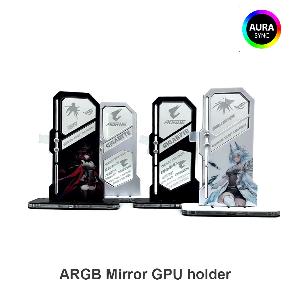 Vertical Gpu Bracket - Зеркальный держатель VGA «сделай сам», геймерский