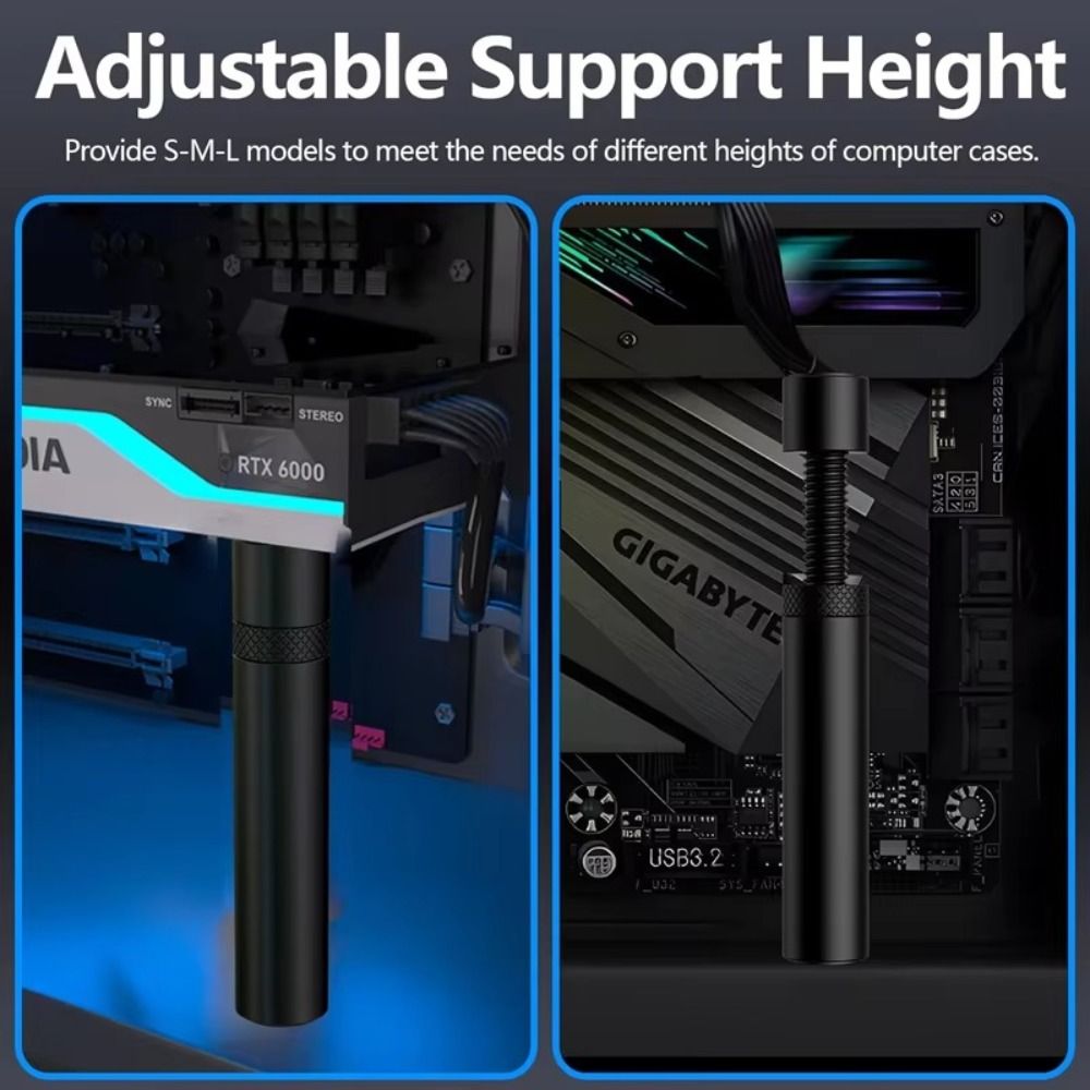 Регулируемый алюминиевый держа – обзор и цена Vertical Gpu Bracket