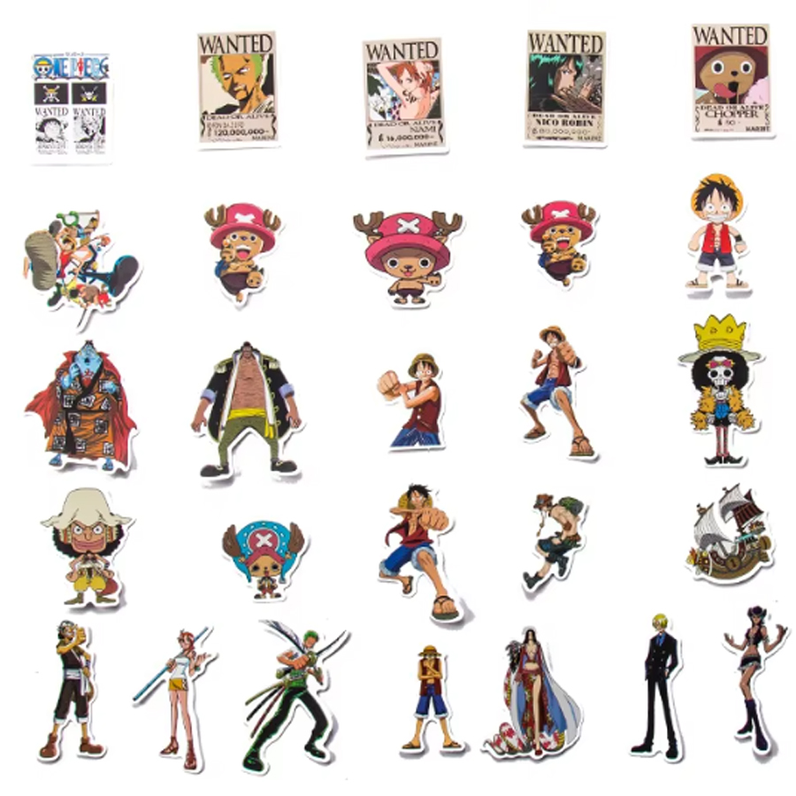 50 шт. наклеек One Piece, водо – обзор и цена Gaming Accessories Roblox