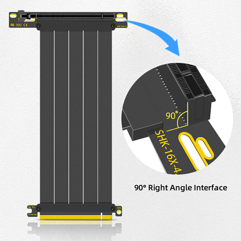 TEUCER PCI-E 4.0 X16 Удлинител – обзор и цена Vertical Gpu Bracket