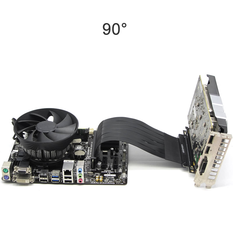 Кабель-удлинитель PCIe для вид – обзор и цена Vertical Gpu Bracket