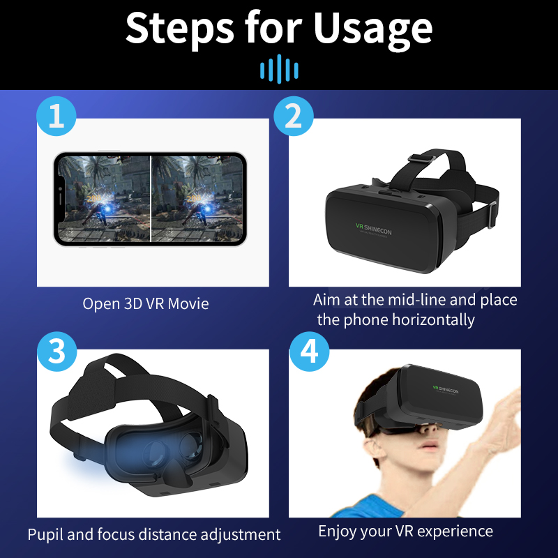 VR-очки 3D-гарнитура для вирту – обзор и цена Gaming Accessories 10 Year Old