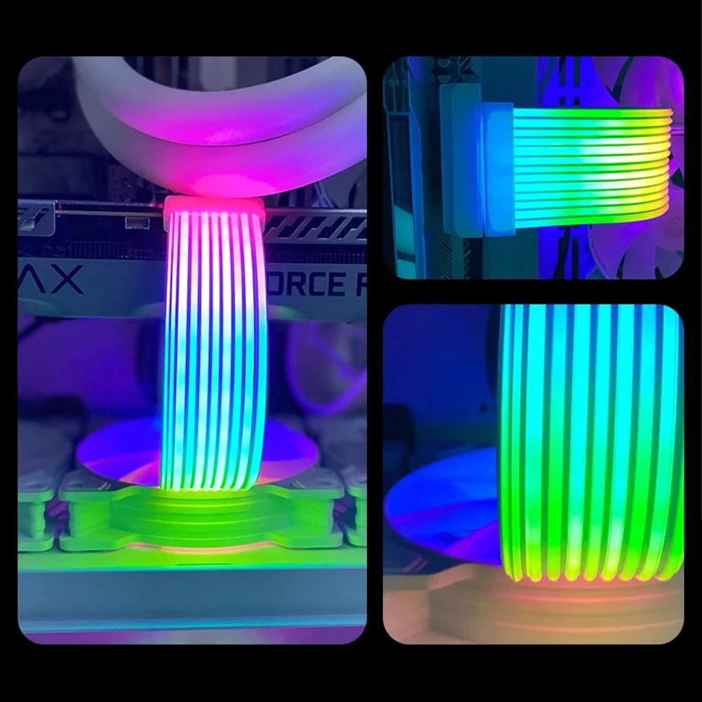 Световая лента PC RGB подходит – обзор и цена Vertical Gpu Bracket