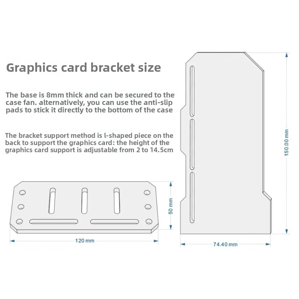 Зеркальный держатель VGA «сдел – обзор и цена Vertical Gpu Bracket